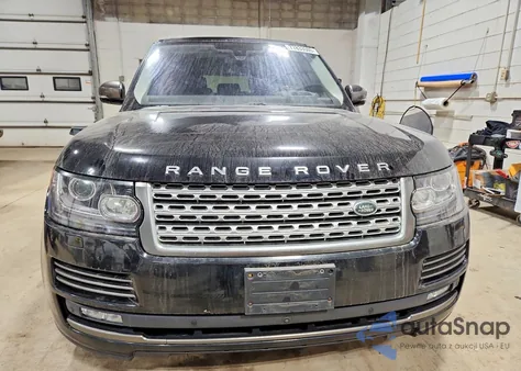 2016 Land Rover Range Rover Hse z USA, uszkodzony, nr VIN SALGS2KF8GA244949